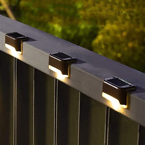 SOLPEX Solar Deck Lights Outdoor 16 Pack, Solar Step .